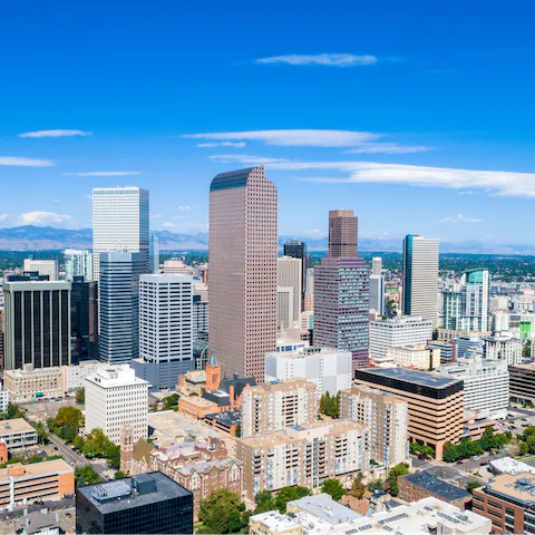 Explore all of Denver from your great location close to the university