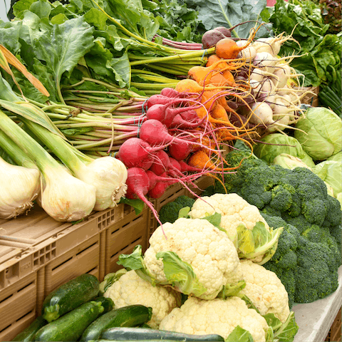 Stock up on fresh produce at the weekly Costitx market
