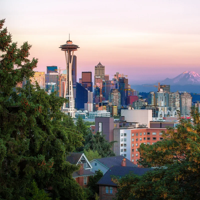 Hop on a direct bus to Downtown Seattle just steps from your front door