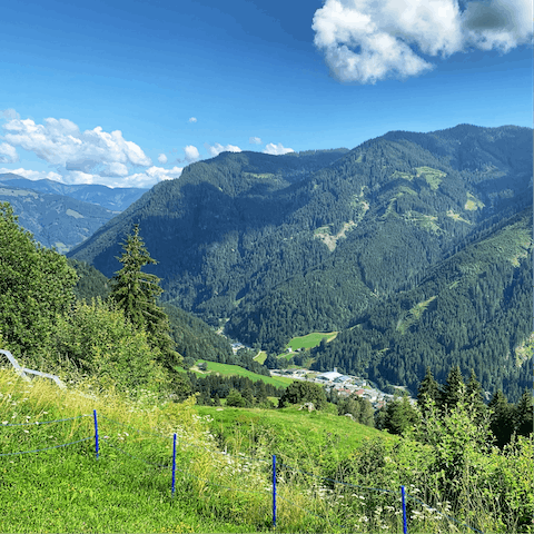 Stay in the beautiful mountainous region of Styria 