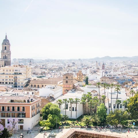 Admire Málaga's beautiful country and cityscapes in Frigiliana