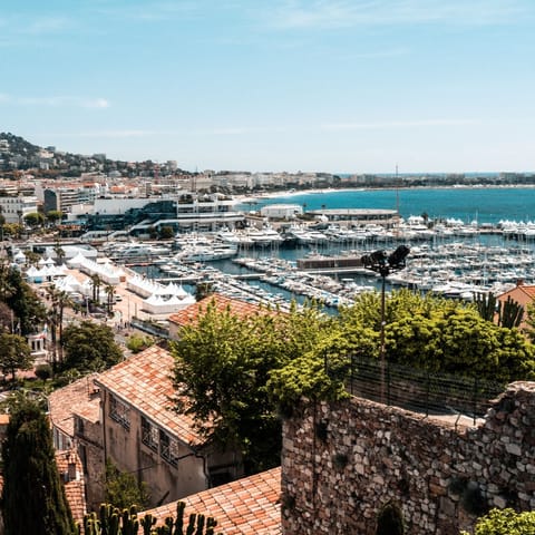 Spend a day exploring Cannes – just thirty minutes away