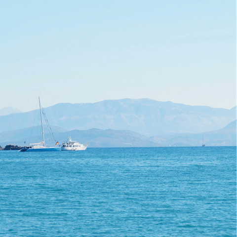 Enjoy sea views from this home