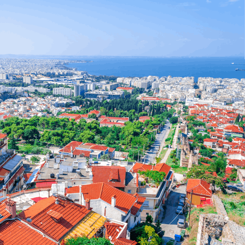 Explore beautiful Thessaloniki, the Greek port city that's steeped in history
