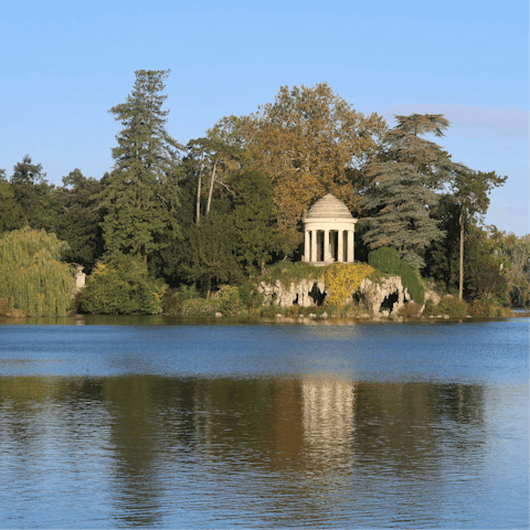 Take some time away from the city in beautiful Bois de Vincennes – it's a short stroll away
