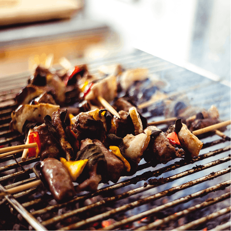 Fire up the barbecue on the terrace for an alfresco feast