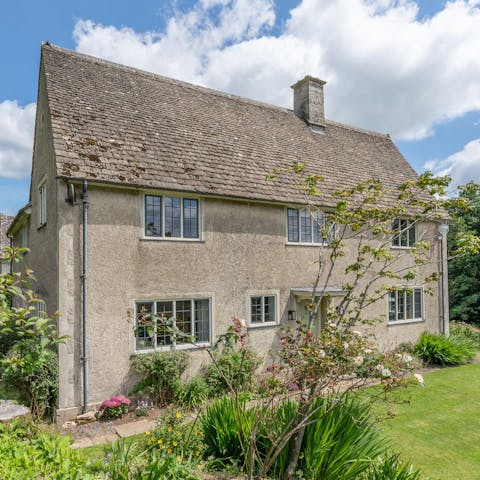 Stay in a charming historic cottage dating back to the 1920s