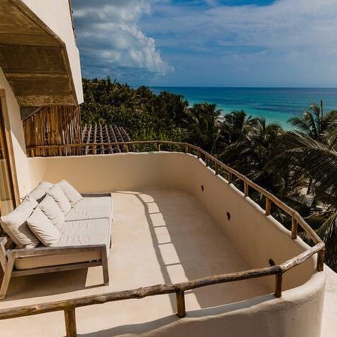Unwind on your private balcony and take in the impressive views
