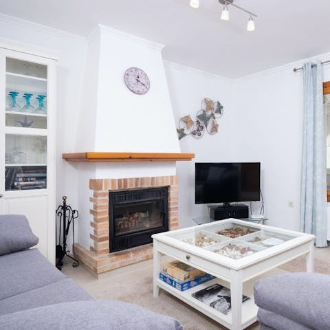 Cosy up in the comfortable living room after a day exploring the Costa Blanca