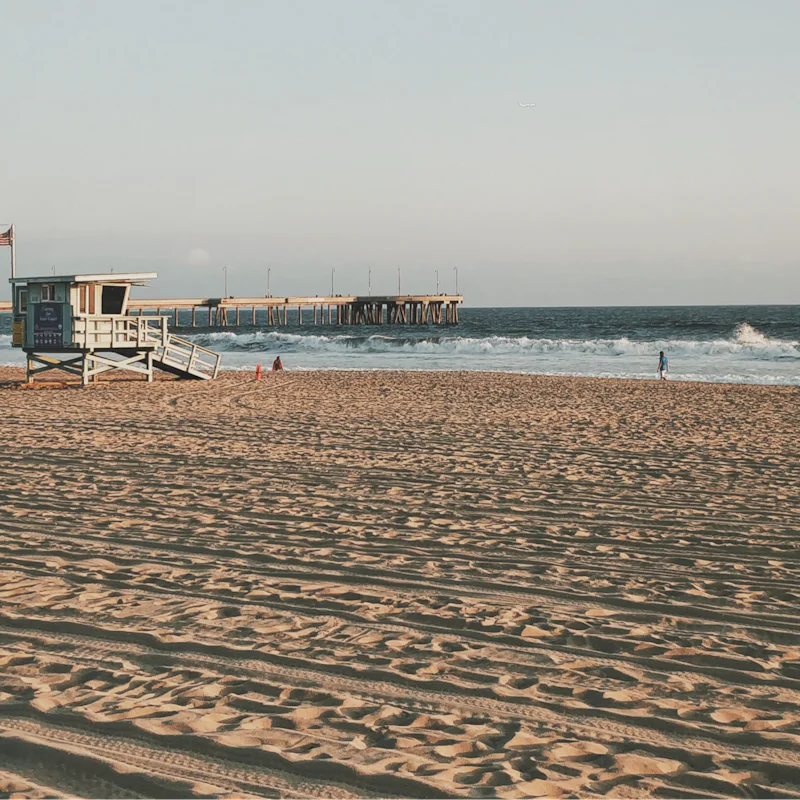 Unwind on the goldens sands of Venice Beach, 0.8 miles away