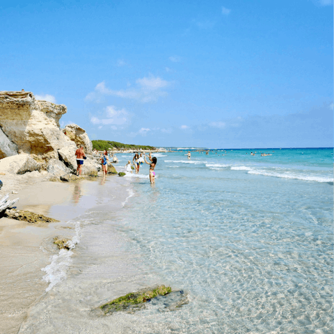Stroll down Italy's most beautiful beaches at Monopoli