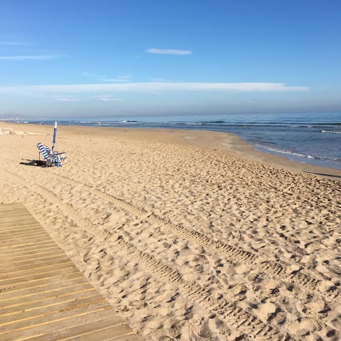 Hit the soft sand of Denia's beaches, within 2.5 miles of the villa