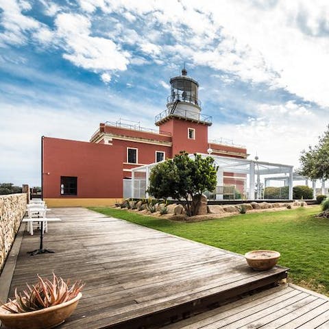 Stay in a beautifully restored lighthouse built 160 years ago