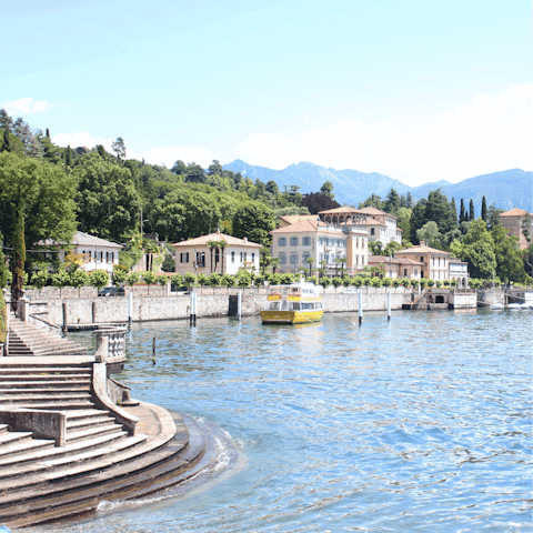 Discover the south-western end of Lake Como and the serene town of Torno