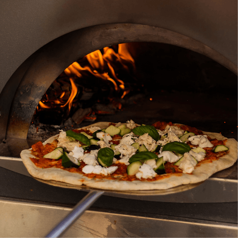 Select the freshest, local ingredients for toppings to go in your pizza oven