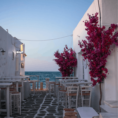 Aliki, a charming fisherman's village, is only a five-minute drive away