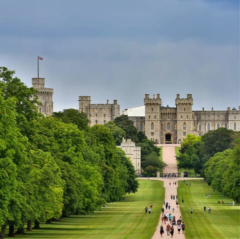 Take a day trip to Windsor and brush elbows with royalty