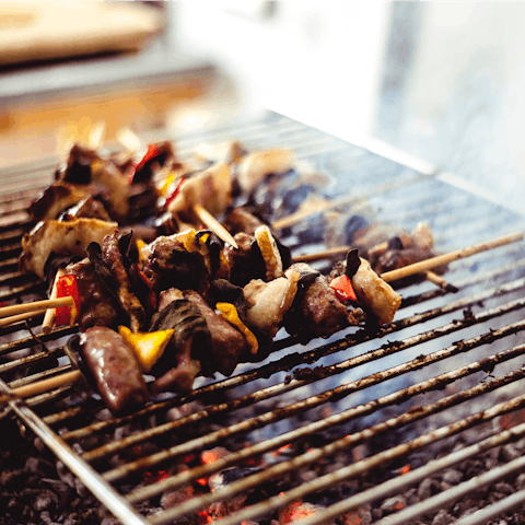 Enjoy the region's favourite of srdele na gradele – grilled fresh sardines 