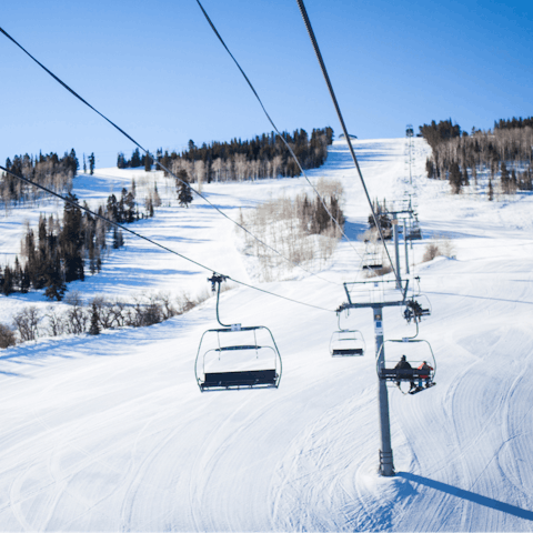 The slopes of Baqueira are a ten-minute drive away