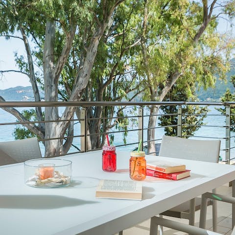 Spend the morning savouring brunch on your private terrace