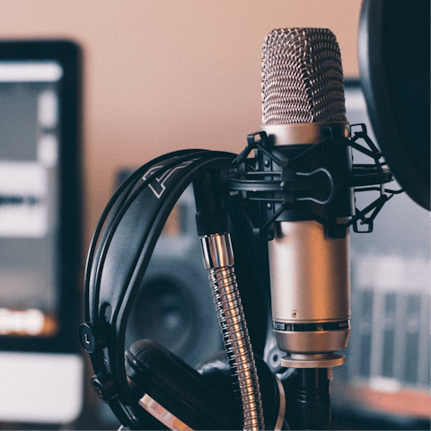 Get inspired and make music in the recording studio