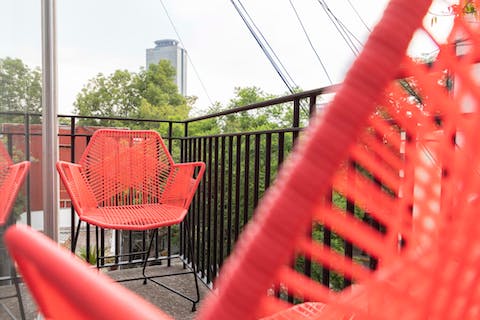 Start your mornings with breakfast on your private balcony