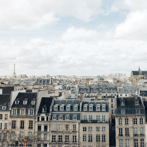 Experience quintessential Parisian charm from the 3rd arrondissement