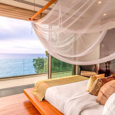 Wake up to mesmerising views and begin your day in a wonderful relaxed way