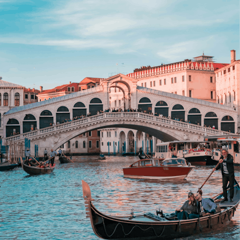 Be inspired while exploring the heart of Venice