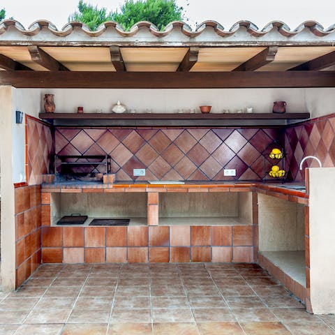 Put your culinary skills to the test in the summer kitchen