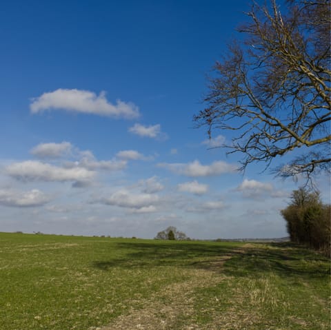 Stretch your legs with a hike through the Chiltern Hills, right on the doorstep