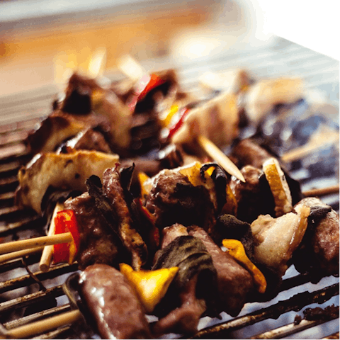Heat up the grill for a special barbecue 