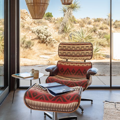 This Eames lounge chair