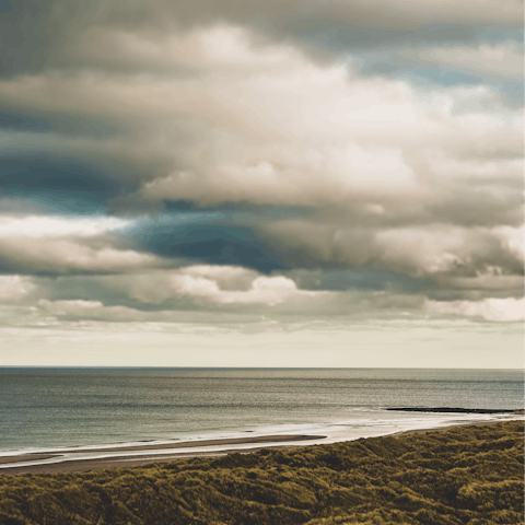 Explore the wild and beautiful coast of Northumberland 