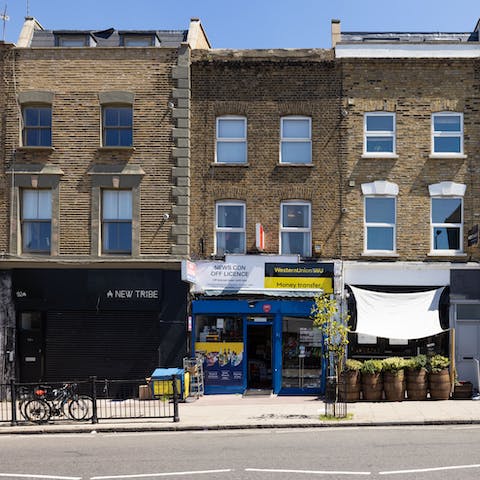 Immerse yourself in the friendly neighbourhood of Clapton