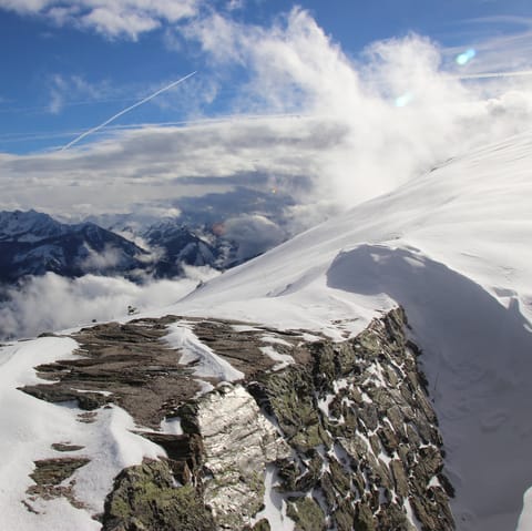 Explore the Alpine landscape surrounding Zell am See