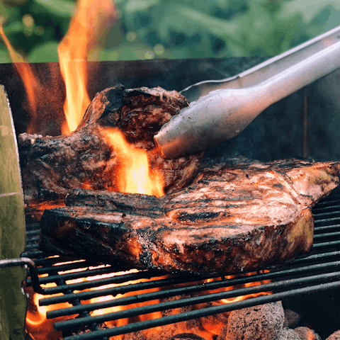 Recreate your favourite Italian dishes on the built-in barbecue