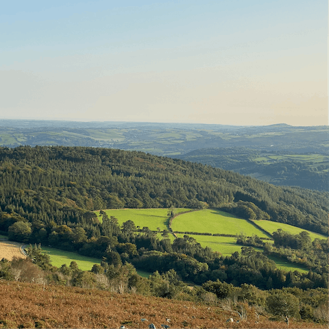 Hike in Dartmoor National Park, its about fifteen miles from home