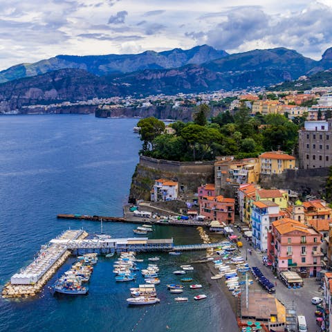 Embrace refreshing seaside strolls by the marina