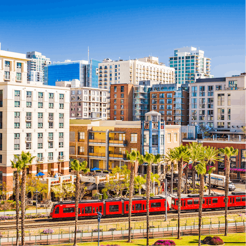 Head into San Diego's vibrant city centre