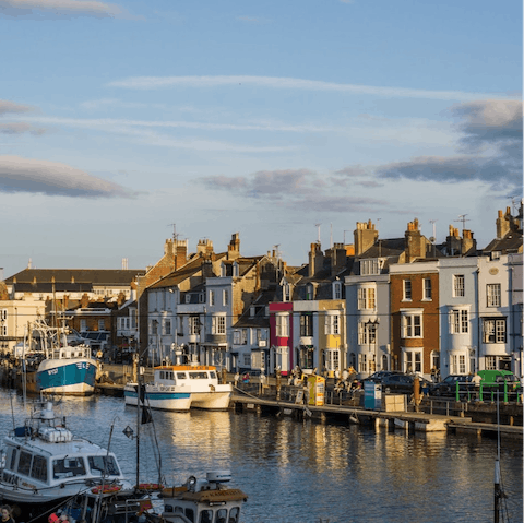 Spend an afternoon visiting the seaside town of Weymouth