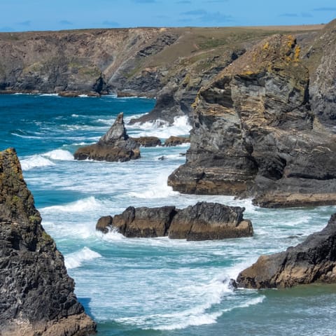 Explore the rugged beauty of the Cornish coast