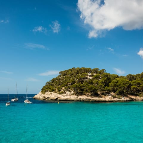 Stay in Menorca's residential Cap d’Artrutx