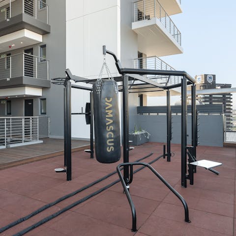 Get your endorphins flowing with an alfresco boxing workout