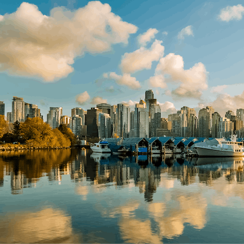 Feel inspired by the diverse beauty of Vancouver from the West End