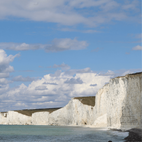 Explore the storied East Sussex coastline from Meads Village