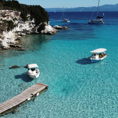 Enjoy the unspolied natural beauty of Paxos 