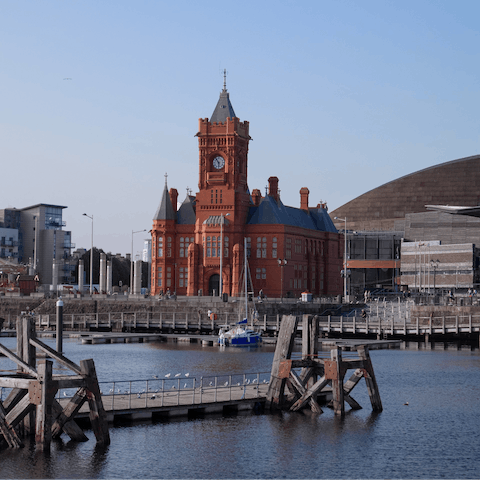Discover history, wildlife and fab coffee in Cardiff Bay