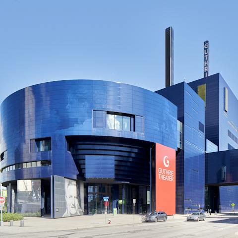 Watch a play at the Guthrie Theater, a three-minute stroll from this home