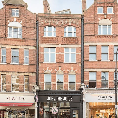 Head to nearby Hampstead High Street for chic shops, cafes and restaurants